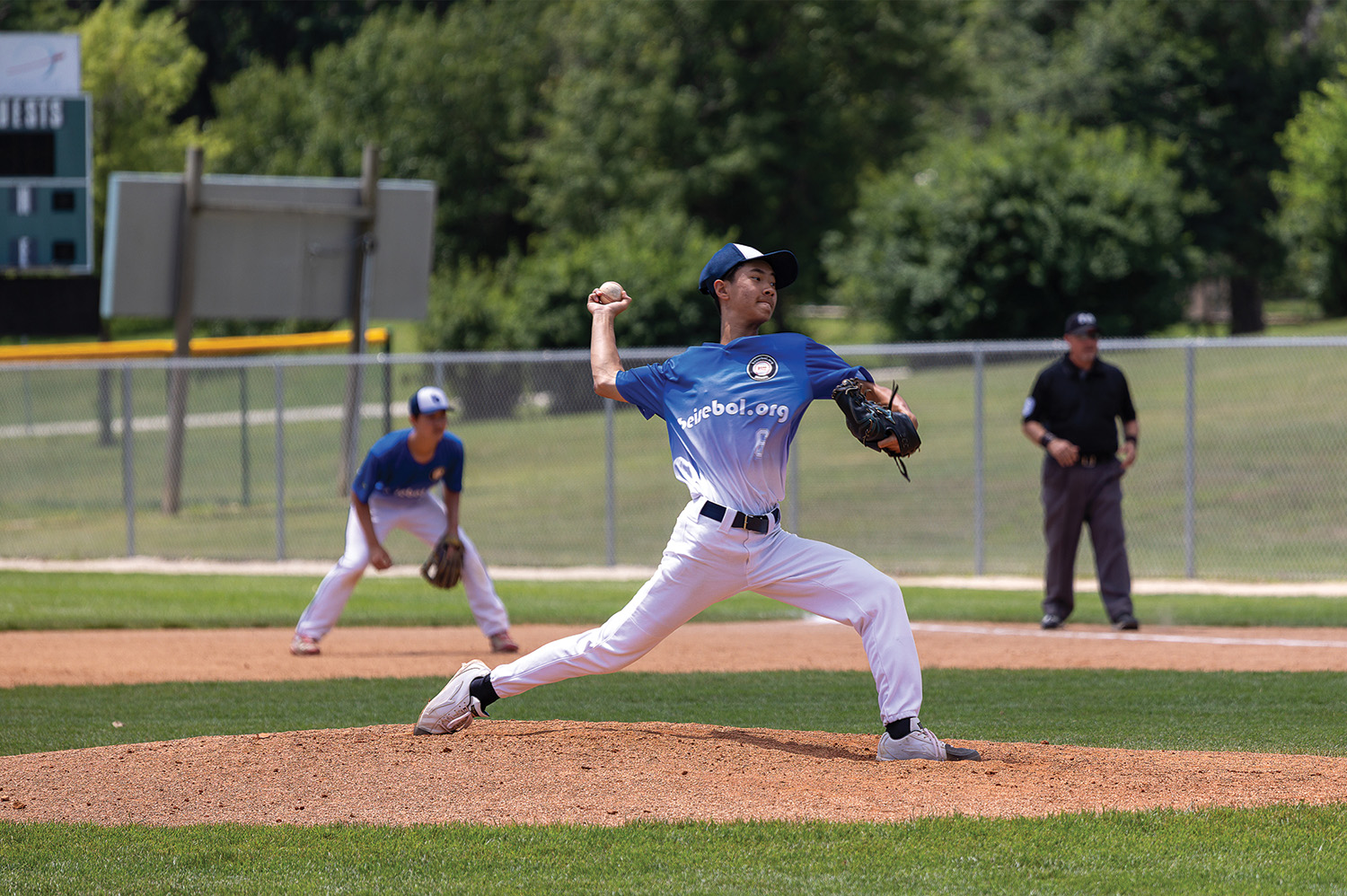 Beisbol.org from Brazil at the McHenry County Youth Sports Association Tournament