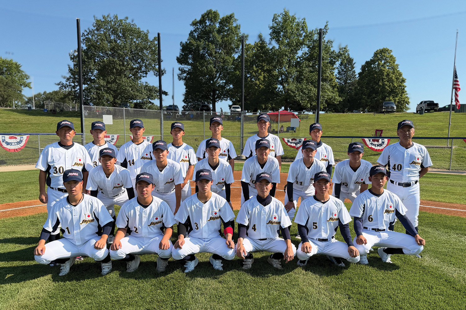 Japan Little Senior Baseball Association at the MCYSA Tournament